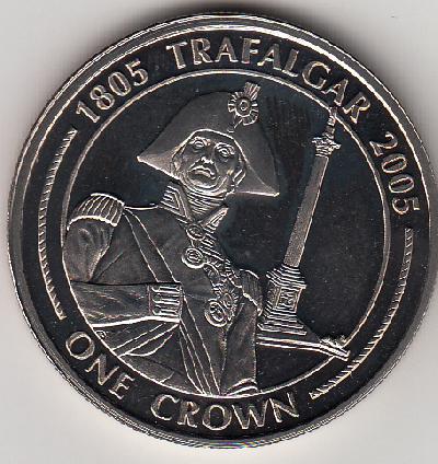 Beschrijving: 1 Crown TRAFALGAR NAPOLEON